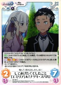 Cしてあげたくてしたこと「エミリア」&「ナツキ・スバル」
