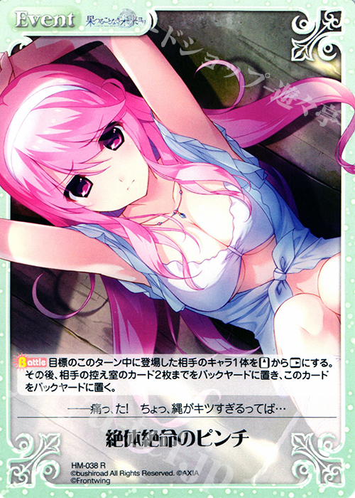 【傷】 R 絶体絶命のピンチ | 販売 | 果つることなき未来ヨリ Extra | ChaosTCG｜カオス