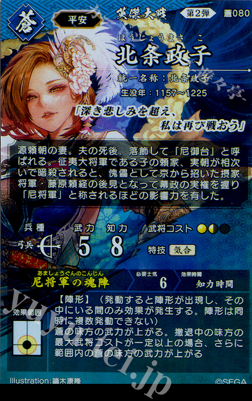 ER 北条政子 販売 | 廻天の五芒星 | 英傑大戦通販ならカード