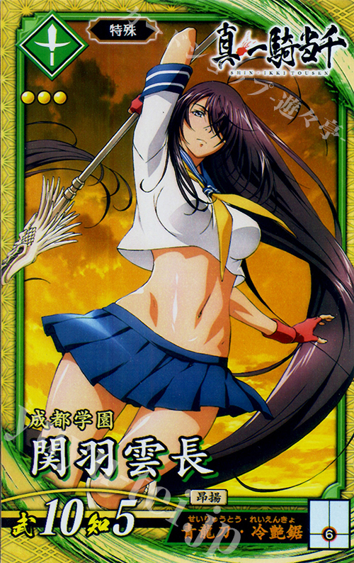 【傷】 SR 関羽雲長 | 販売 | 六極の煌剣 | 英傑大戦