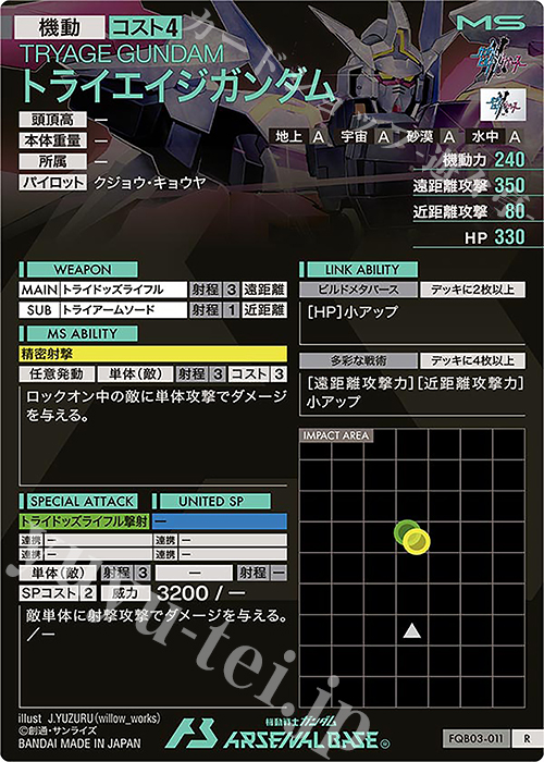 トライエイジバラ売り R トライエイジガンダム 販売 | FORSQUAD SEASON:03 | 機動戦士