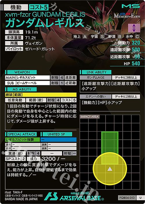 U ガンダムレギルス 販売 | FORSQUAD SEASON:04 | 機動戦士ガンダム