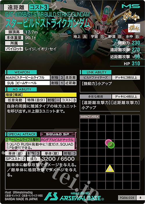 R スタービルドストライクガンダム 販売 | FORSQUAD SEASON:06 | 機動