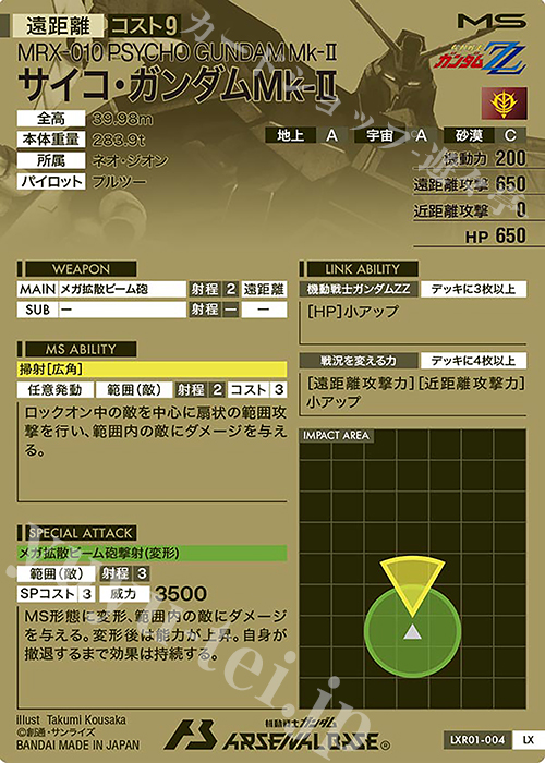 LX サイコ・ガンダムMk-II 販売 | LINXTAGE SEASON:01 | 機動戦士