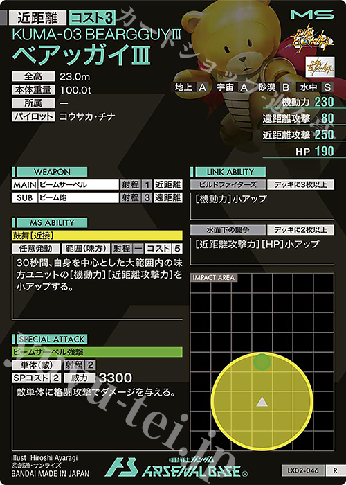 R ベアッガイIII 販売 | LINXTAGE SEASON:02 | 機動戦士ガンダム