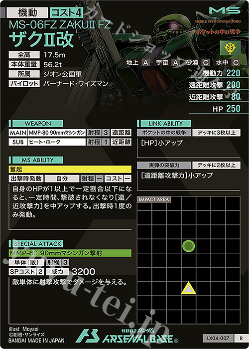 R ザクII改 販売 | LINXTAGE SEASON:04 | 機動戦士ガンダム アーセナル
