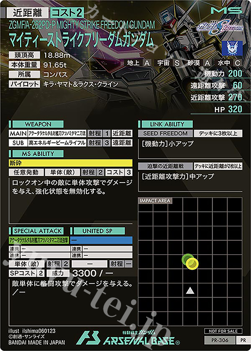 PR マイティーストライクフリーダムガンダム 販売 | PR-301～PR