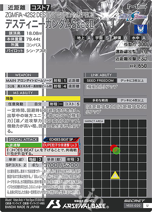 ディスティニーガンダム　パラレル ホビーステーションシングル通販店 / デスティニーガンダム(パラレル)