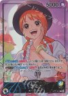  OP11-041 L ナミ(パラレル)(オフィシャルプレイマット&カードセット -Whole Cake Island Arc-) 