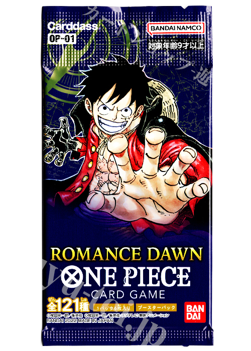 ONE PIECE - ロマンスドーン　25パック Amazon.com: Bandai ONE Piece Card Game Romance Dawn Premium