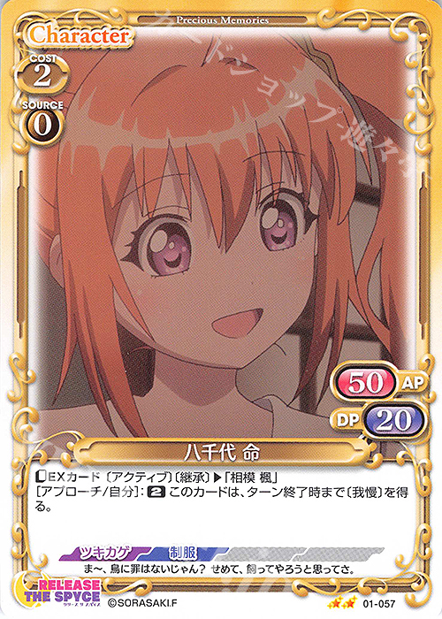 N 八千代 命 | 販売 | RELEASE THE SPYCE | プレシャスメモリーズ