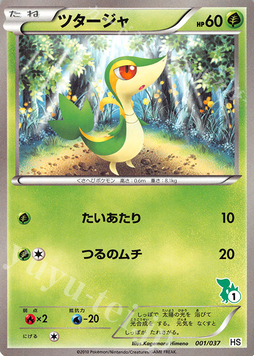 TD ツタージャ(ツタージャ) | 販売 | [HS] はじめてセット/はじめてセット forガール | ポケモンカードゲーム
