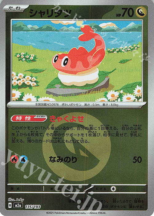 - シャリタツ(エネルギーマーク柄/ミラー仕様) | 販売 | [M2a] ハイクラスパック MEGAドリームex | ポケモンカードゲーム