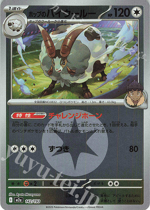 - ホップのバイウールー(エネルギーマーク柄/ミラー仕様) | 販売 | [M2a] ハイクラスパック MEGAドリームex | ポケモンカードゲーム