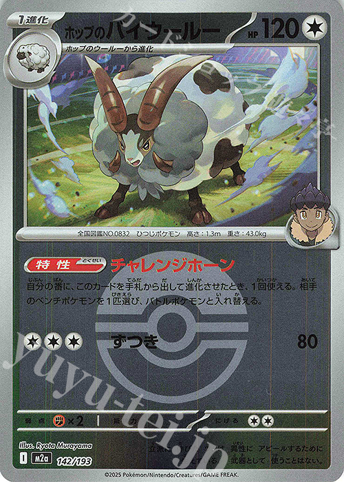 - ホップのバイウールー(ボール柄/ミラー仕様) | 販売 | [M2a] ハイクラスパック MEGAドリームex | ポケモンカードゲーム