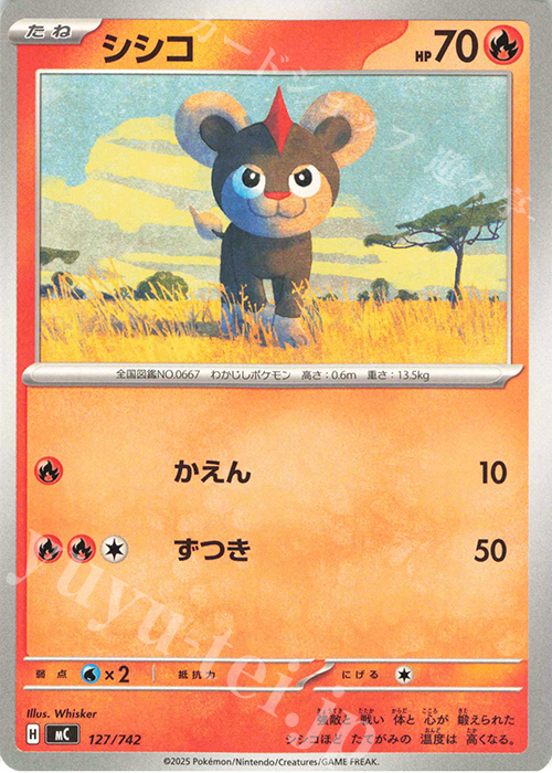 TD シシコ(ノーマル仕様) | 買取 | [MC] スタートデッキ100 バトルコレクション | ポケモンカードゲーム