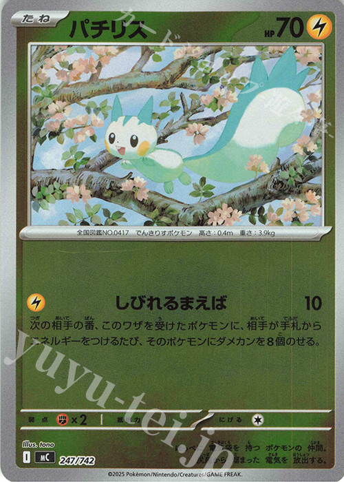 S-TD パチリス(ミラー仕様) | 買取 | [MC] スタートデッキ100 バトルコレクション | ポケモンカードゲーム