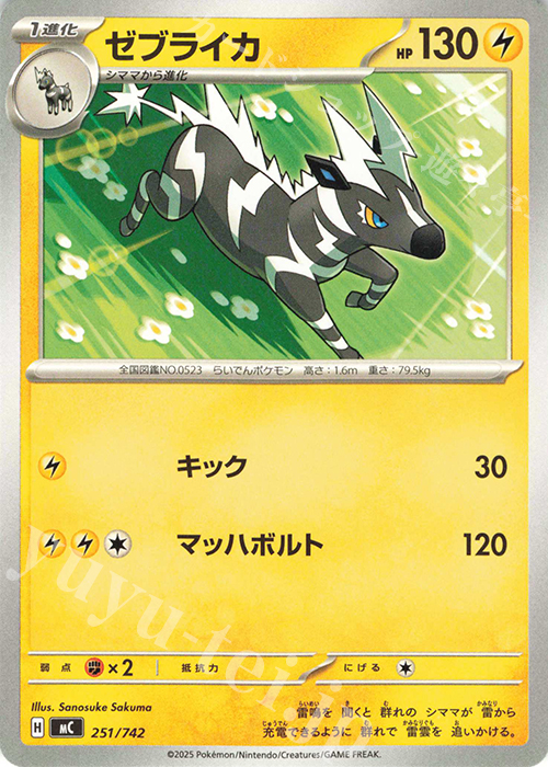 TD ゼブライカ | 買取 | [MC] スタートデッキ100 バトルコレクション | ポケモンカードゲーム