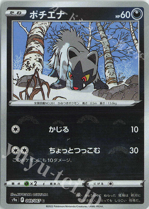 C ポチエナ(ミラー) | 販売 | [S9a] 強化拡張パック バトルリージョン | ポケモンカードゲーム