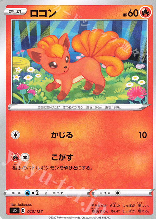 TD ロコン | 販売 | [SD] Vスタートデッキ | ポケモンカードゲーム