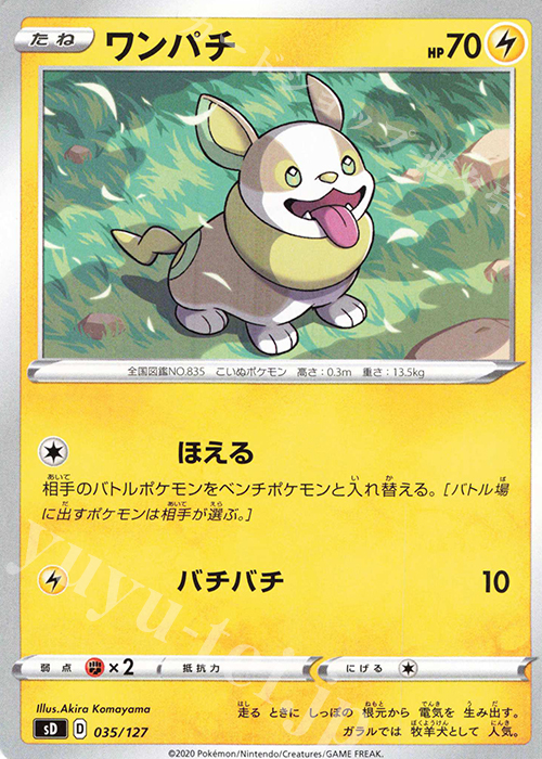 TD ワンパチ | 販売 | [SD] Vスタートデッキ | ポケモンカードゲーム