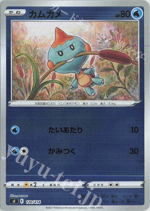 S-TD カムカメ(キラ) | 販売 | [SI] スタートデッキ100 | ポケモンカードゲーム