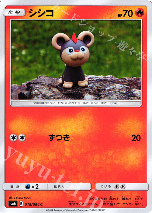 C シシコ | 販売 | [SM6] 拡張パック 禁断の光 | ポケモンカードゲーム