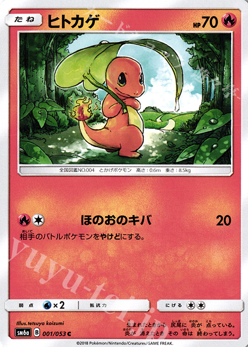 C ヒトカゲ | 販売 | [SM6a] 強化拡張パック ドラゴンストーム | ポケモンカードゲーム