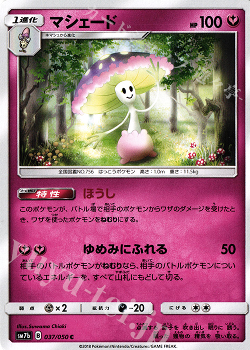 C マシェード | 販売 | [SM7b] 強化拡張パック フェアリーライズ | ポケモンカードゲーム