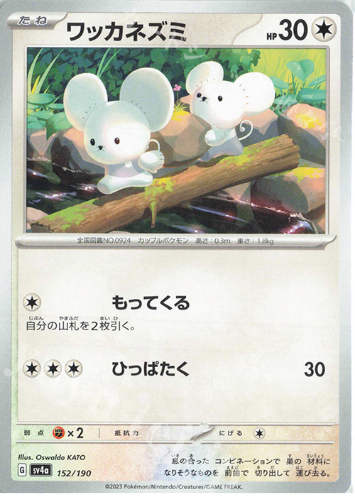 - ワッカネズミ | 販売 | [SV4a] ハイクラスパック シャイニートレジャーex | ポケモンカードゲーム