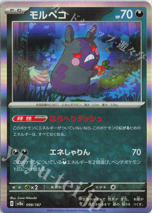 - モルペコ(R仕様) | 販売 | [SV8a] ハイクラスパック テラスタルフェスex | ポケモンカードゲーム