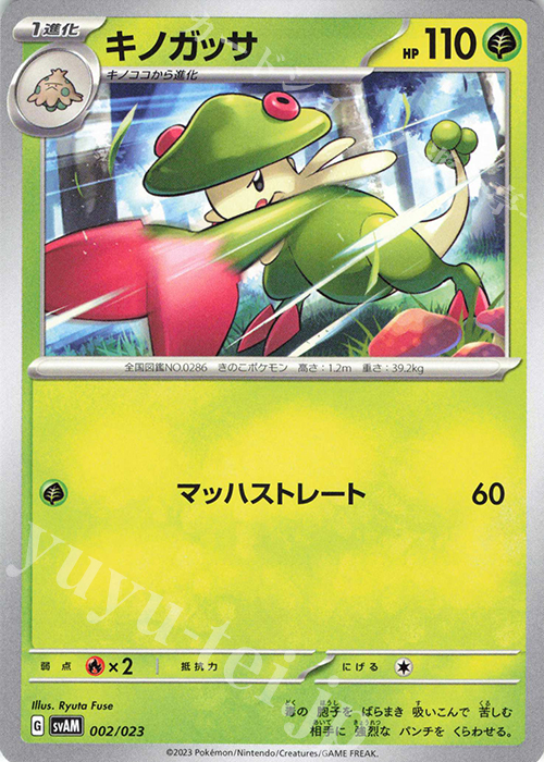 TD キノガッサ | 販売 | [SVAM] スターターセットex ニャオハ&ルカリオex | ポケモンカードゲーム
