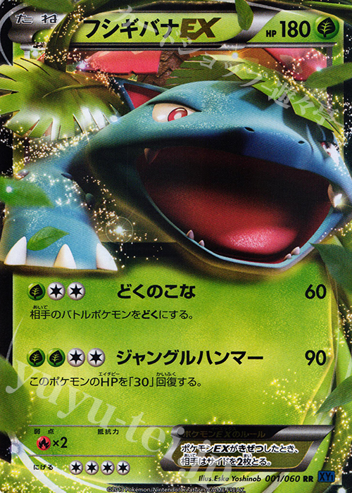 RR フシギバナEX | 買取 | [XY1] コレクションX | ポケモンカードゲーム
