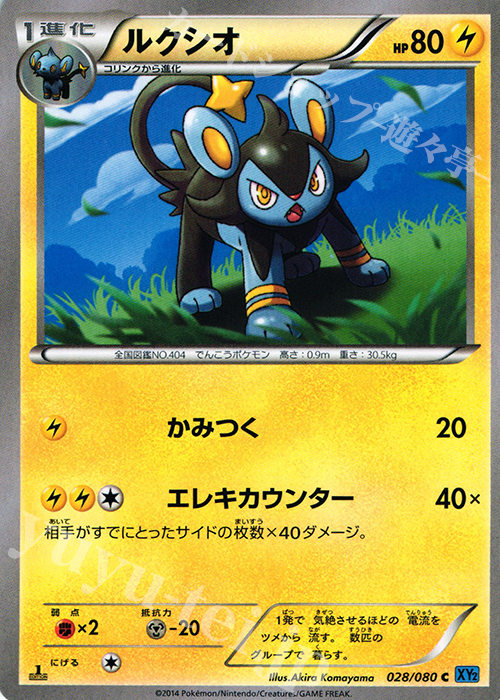 C ルクシオ | 販売 | [XY2] ワイルドブレイズ | ポケモンカードゲーム