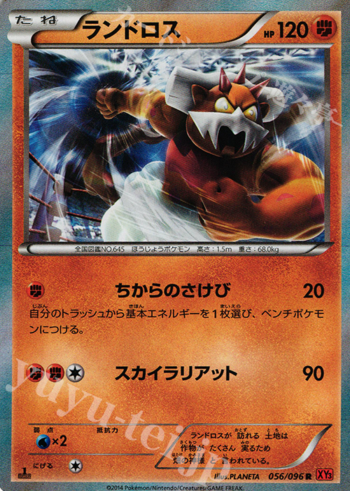 R ランドロス | 販売 | [XY3] ライジングフィスト | ポケモンカードゲーム