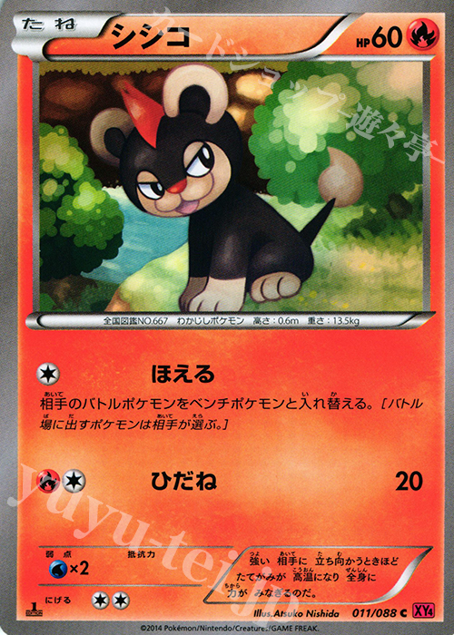 C シシコ | 販売 | [XY4] ファントムゲート | ポケモンカードゲーム