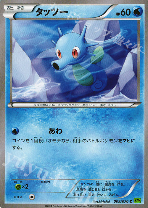C タッツー | 販売 | [XY5] タイダルストーム | ポケモンカードゲーム
