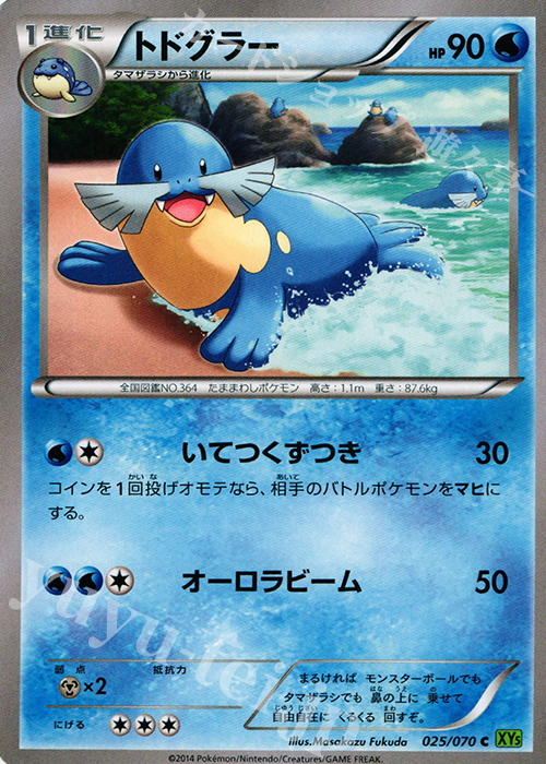 C トドグラー | 販売 | [XY5] タイダルストーム | ポケモンカードゲーム