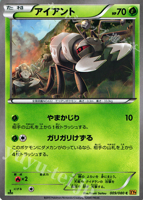 C アイアント | 販売 | [XY9] 破天の怒り | ポケモンカードゲーム