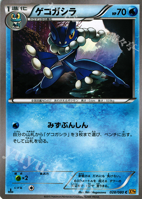 C ゲコガシラ | 販売 | [XY9] 破天の怒り | ポケモンカードゲーム