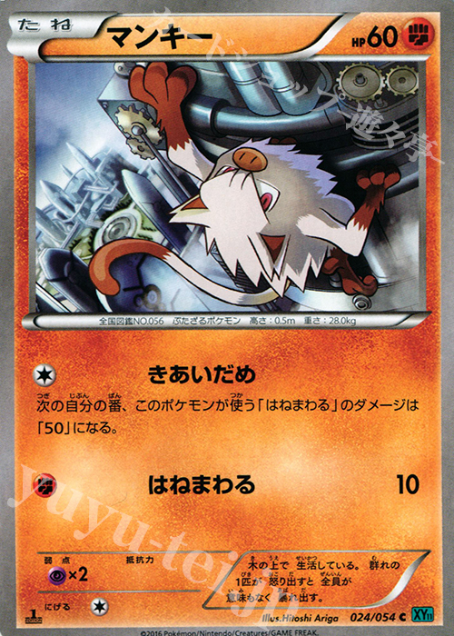 C マンキー | 販売 | [XY11] 冷酷の反逆者 | ポケモンカードゲーム