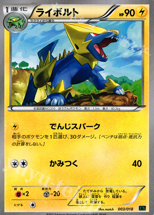 TD ライボルト | 販売 | [XYD] メガバトルデッキ60 メガレックウザEX | ポケモンカードゲーム