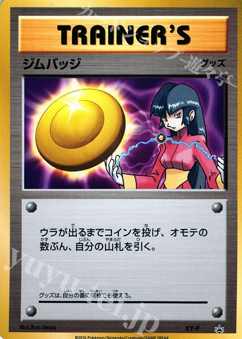 PROMO ジムバッジ(ナツメ) | 販売 | XY プロモーションカード【その他】 | ポケモンカードゲーム