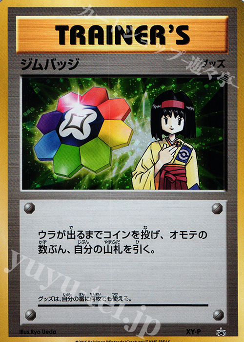 PROMO ジムバッジ(エリカ│キラ仕様) | 販売 | XY プロモーションカード【その他】 | ポケモンカードゲーム
