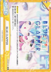 BLUE CLAPPER