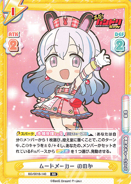 お問い合わせ専用ページ RR ムードメーカー ののか 販売 | ミニアニメ「元祖！バンドリちゃん