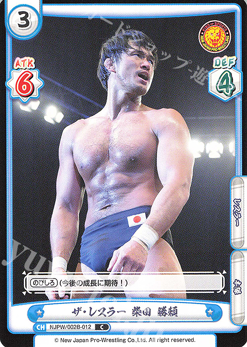 C ザ・レスラー 柴田 勝頼 | 販売 | ブースターパック「新日本プロレス Vol.2」 | Reバース for you