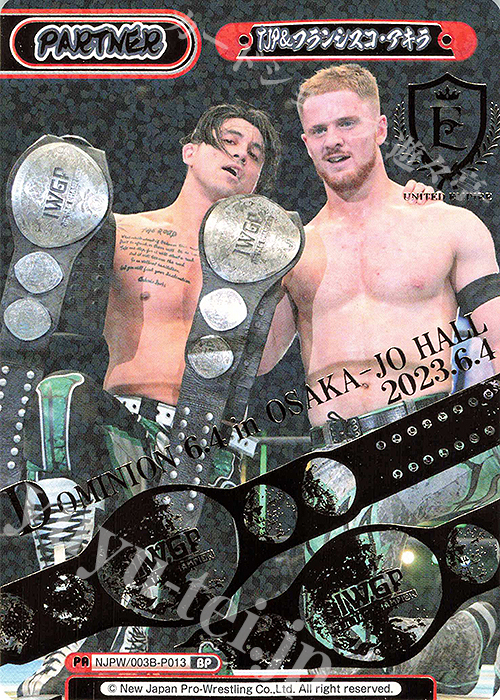 BP TJP＆フランシスコ・アキラ（箔押し入り） | 買取 | ブースターパック「新日本プロレス＆STARDOM」【NJPW】 | Reバース for you