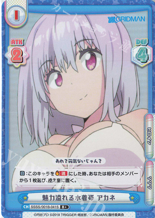 【傷】 R+ 魅力溢れる水着姿 アカネ | 販売 | SSSS.GRIDMAN | Reバース for you