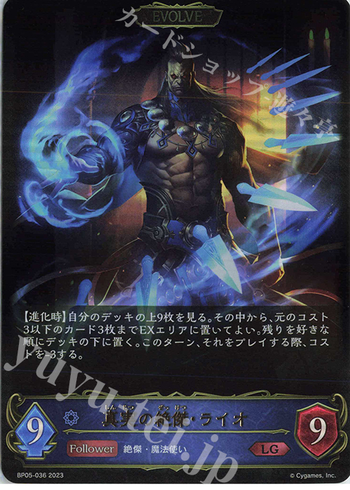 LG 真実の絶傑・ライオ | 販売 | [BP05]永劫なる絶傑 | Shadowverse EVOLVE